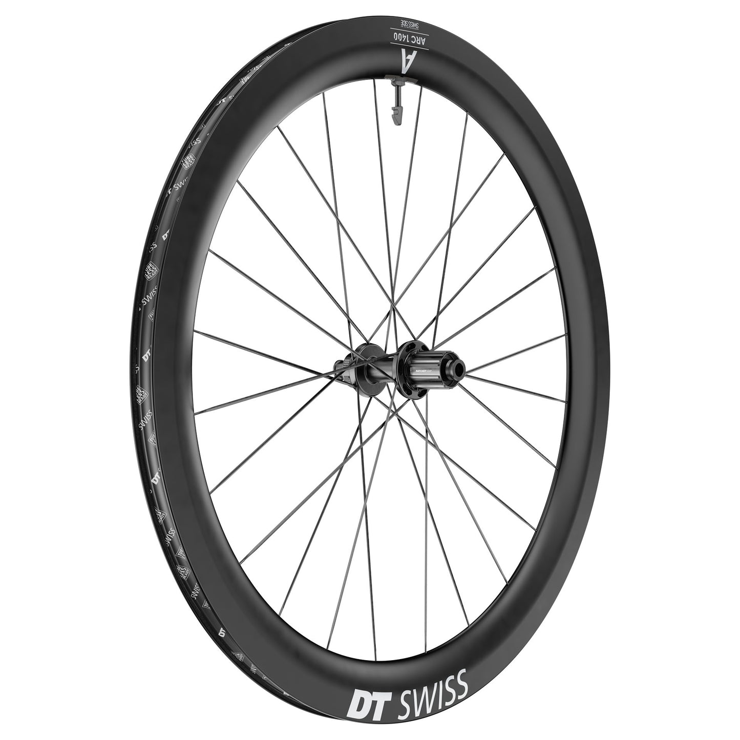 DT SWISS ARC 1400 DICUT 55 Tubeless Ready Achterwiel (Center Lock)
