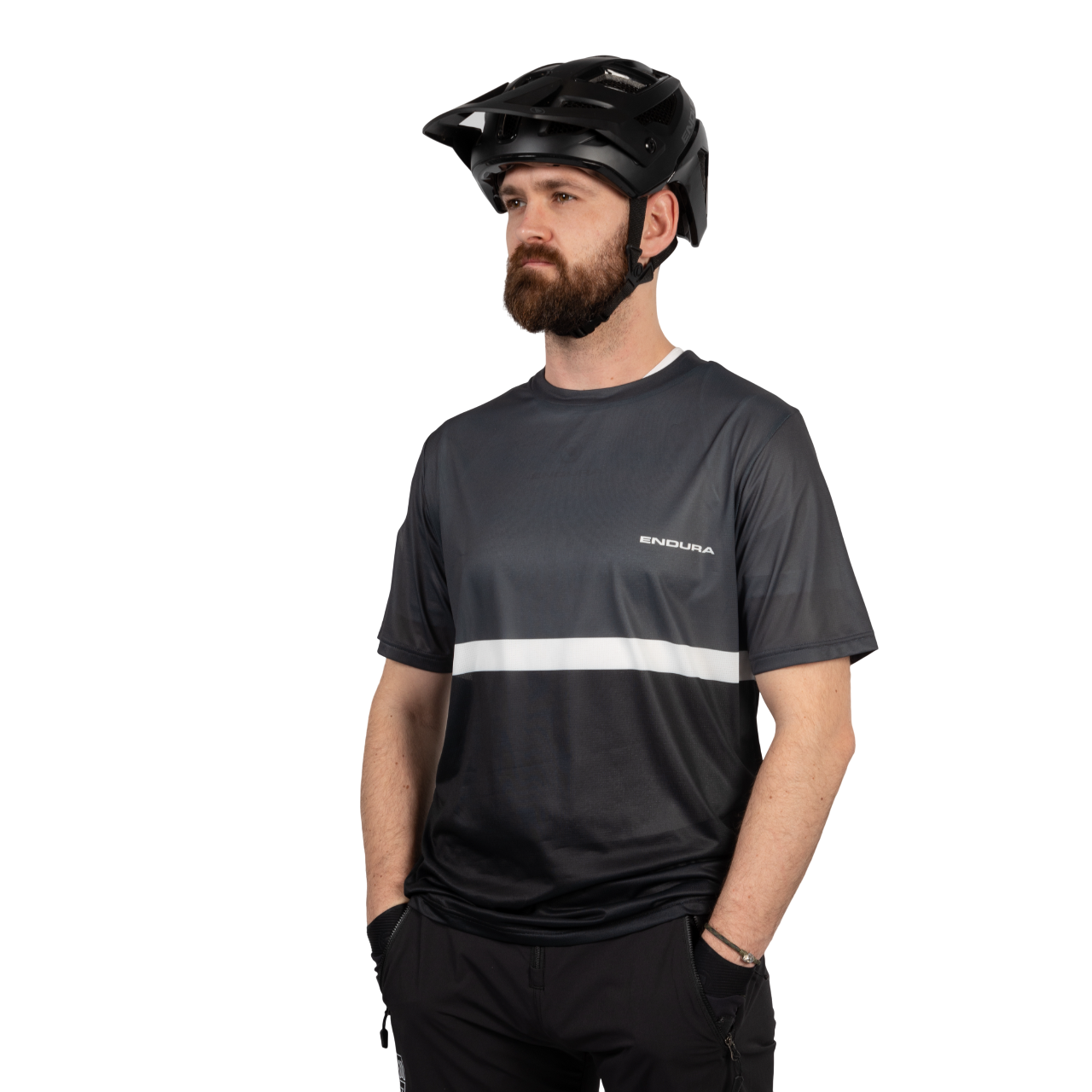 ENDURA SINGLETRACK CORE TEE II Korte Mouw Trui Zwart 2025