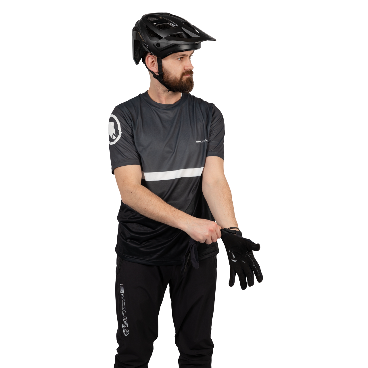 ENDURA SINGLETRACK CORE TEE II Korte Mouw Trui Zwart 2025