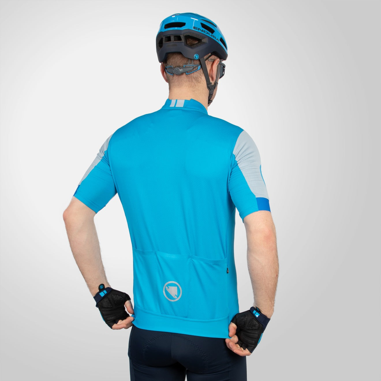 ENDURA FS260 Korte Mouw Trui Blauw