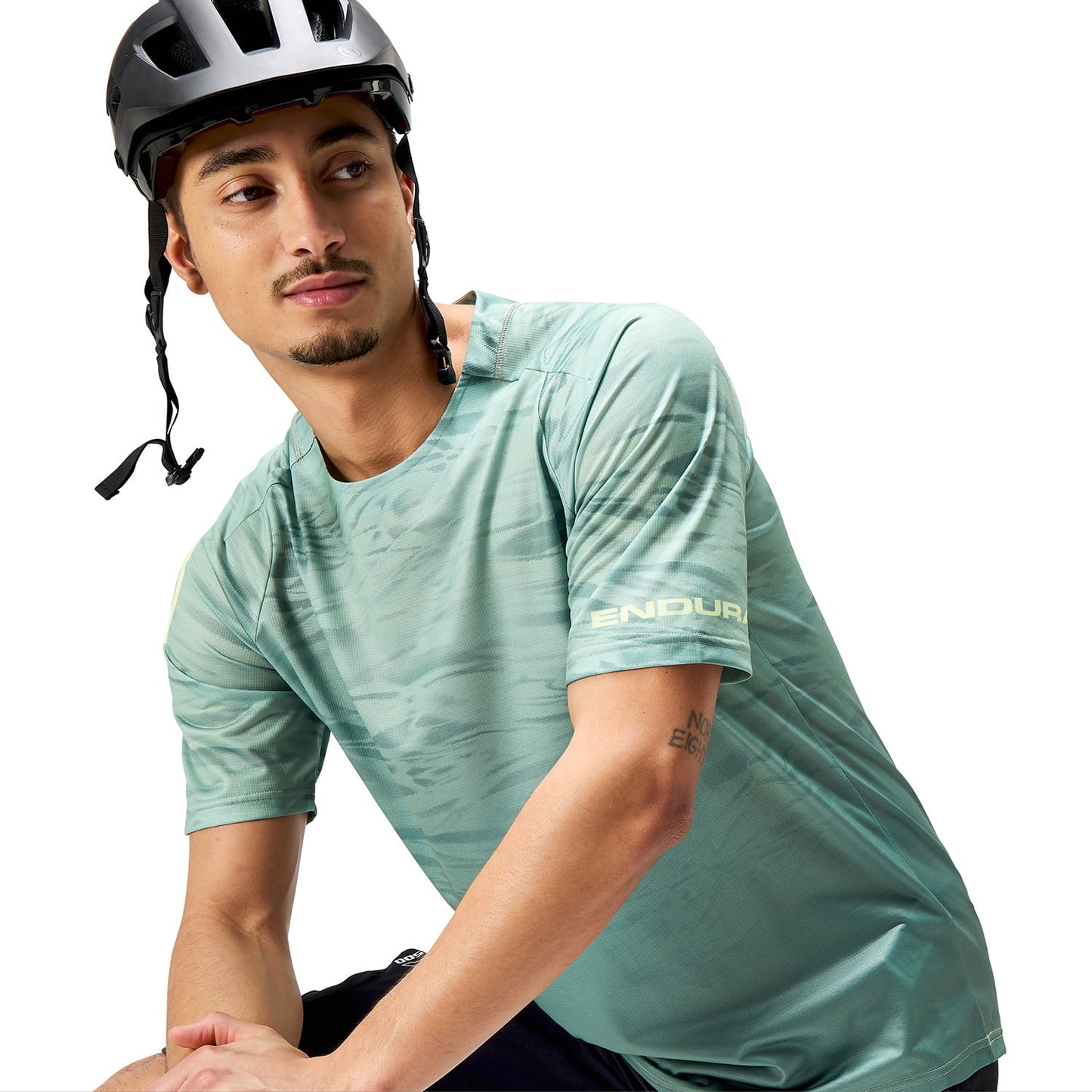 ENDURA MARBLE LTD Korte Mouw Jersey Groen 2025