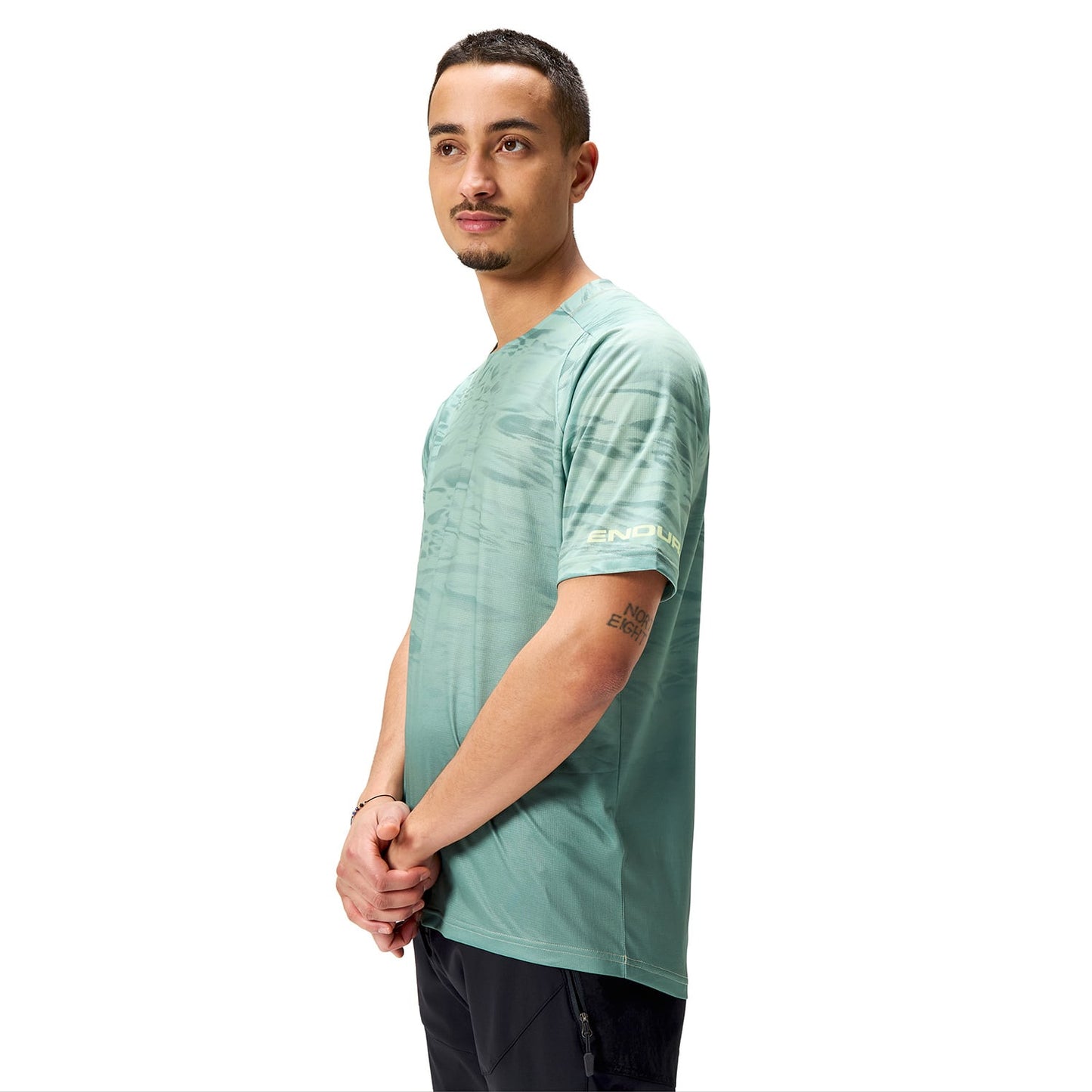 ENDURA MARBLE LTD Korte Mouw Jersey Groen 2025