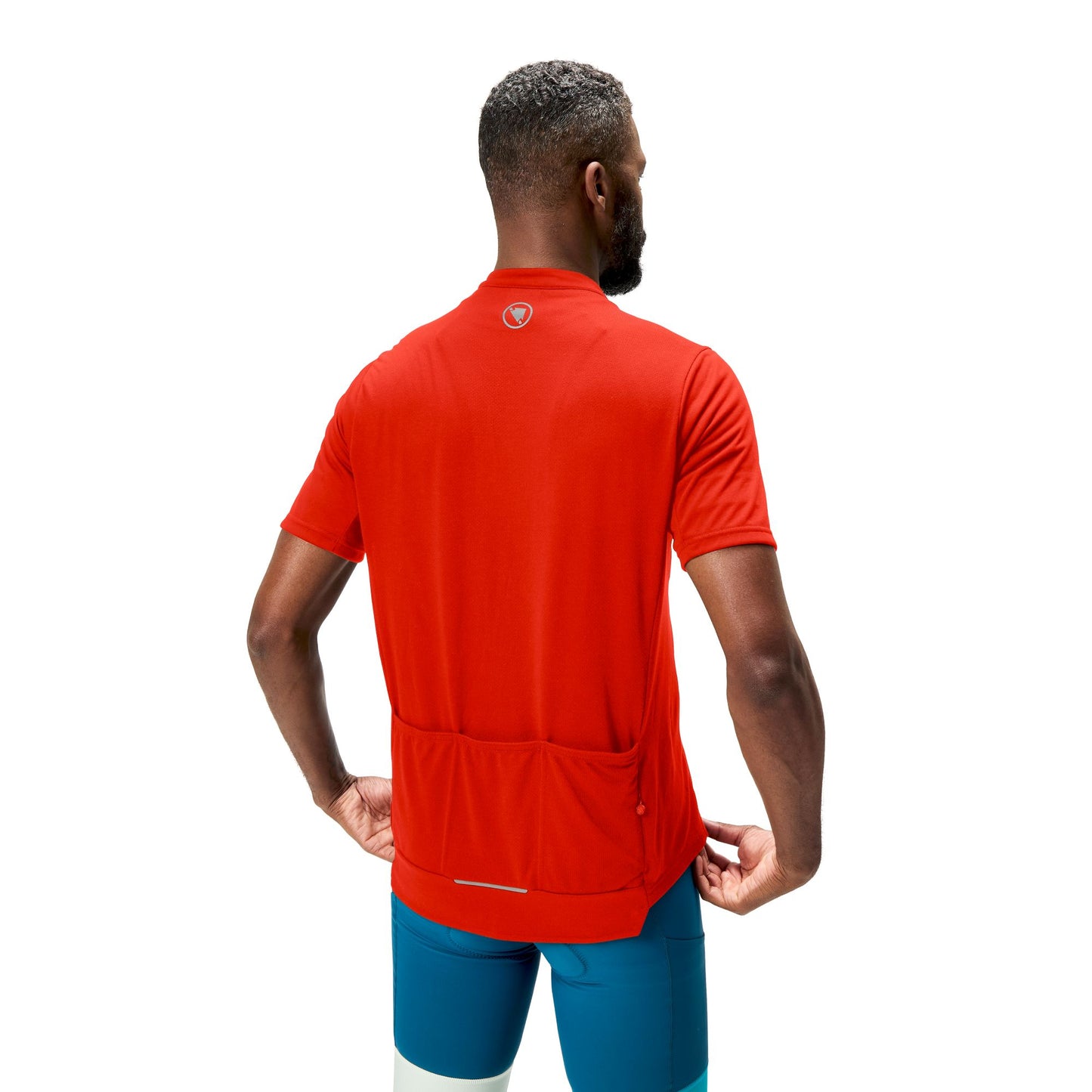 ENDURA LOOP ZIPPED Korte Mouw Trui Rood 2025