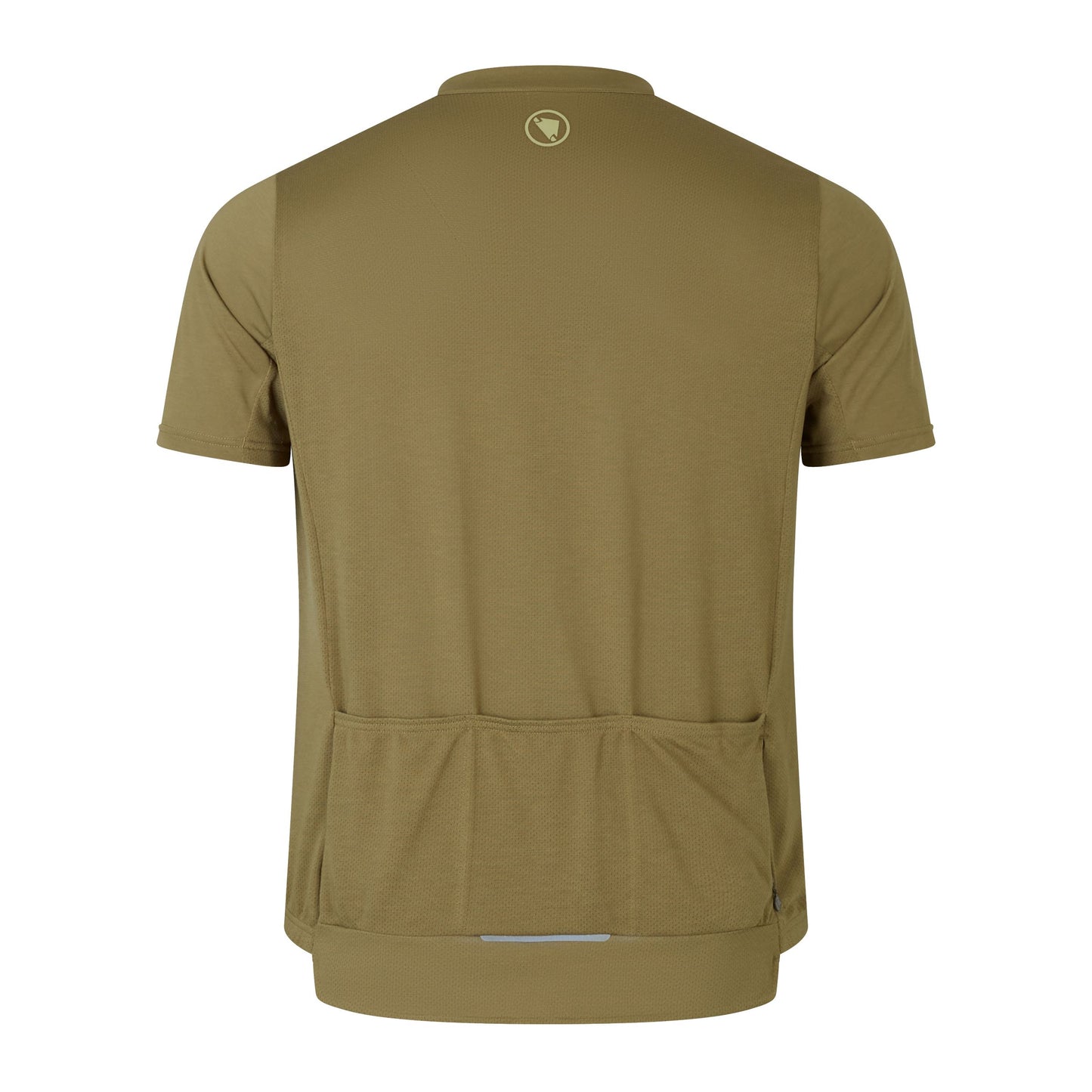 ENDURA LOOP ZIPPED Korte Mouw Jersey Blauw 2025