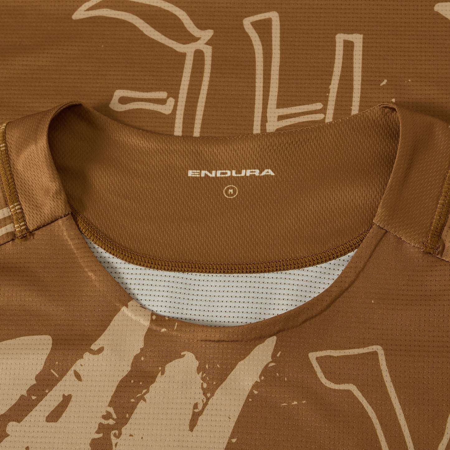 ENDURA SINGLETRACK PRINT Bronzen Trui