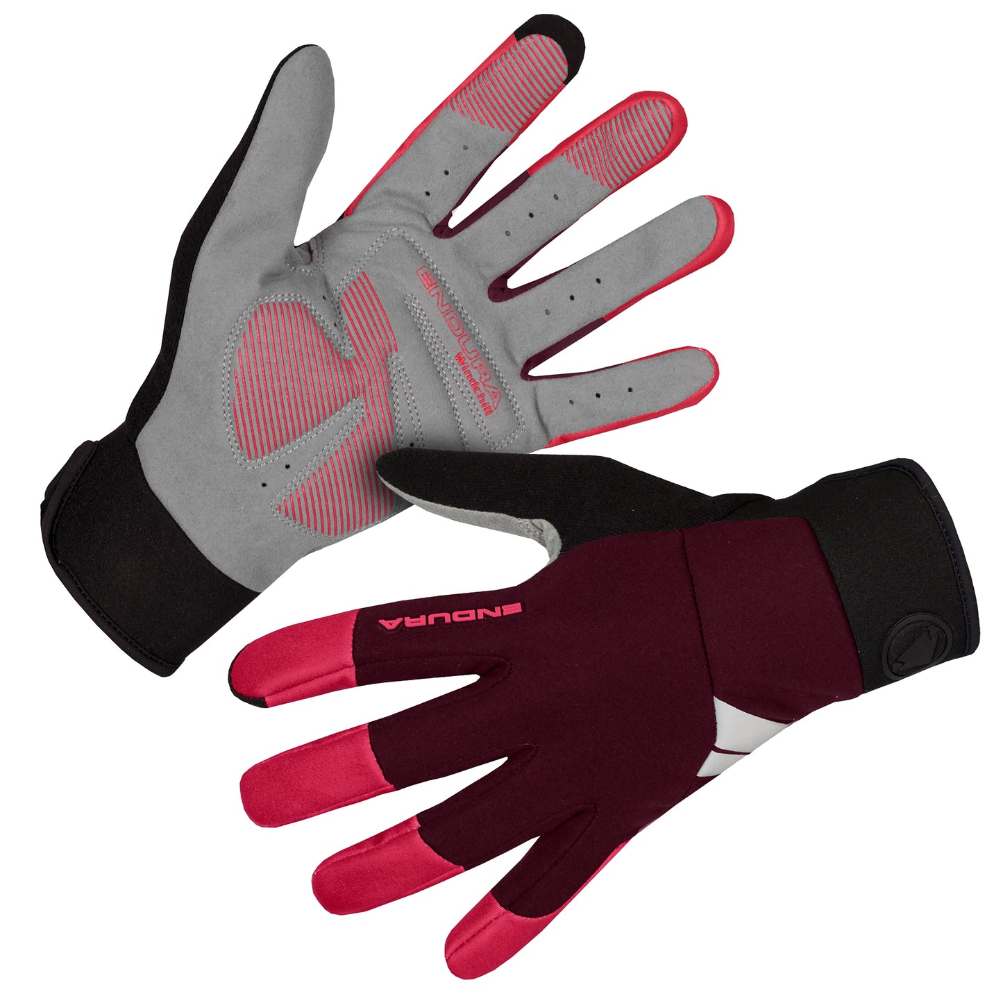 ENDURA WINDCHILL Vrouwenhandschoenen Bordeaux