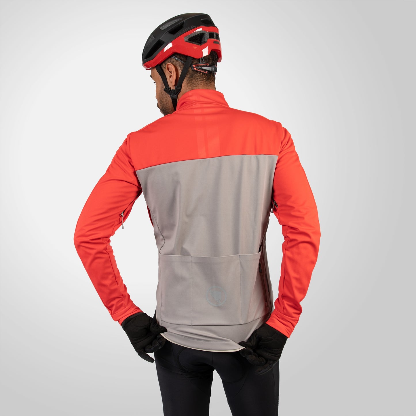 ENDURA WINDCHILL II Jas Grijs/Rood