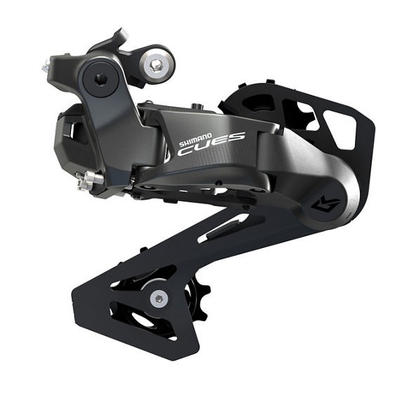 SHIMANO CUES Di2 U6050-GS 10-speed achterderailleur gemiddelde trapas