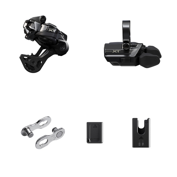 SHIMANO XT Di2 M8250 Draadloze GS Upgradeset Medium Vorkmontagehalsband