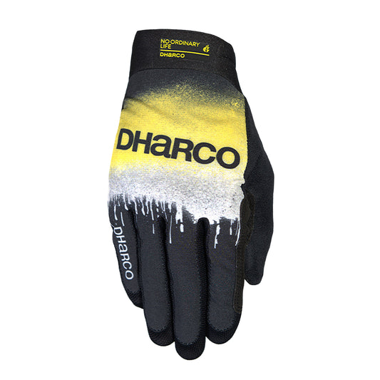 DHARCO RACE ACID RAIN Handschoenen Zwart/Geel