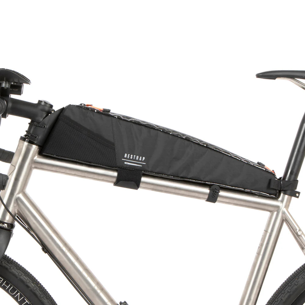 Frame Tas RESTRAP RACE TOP TUBE BAG LONG 2L Zwart