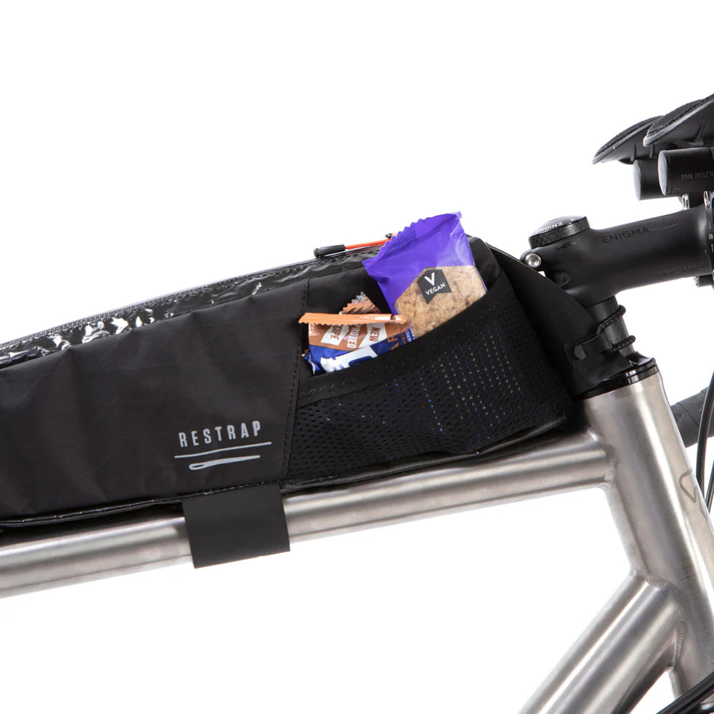Frame Tas RESTRAP RACE TOP TUBE BAG LONG 2L Zwart