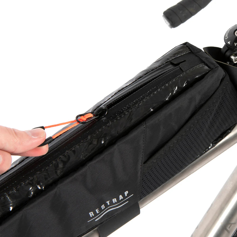 Frame Tas RESTRAP RACE TOP TUBE BAG LONG 2L Zwart