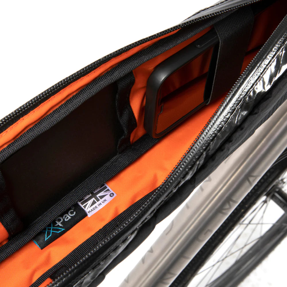 Frame Tas RESTRAP RACE TOP TUBE BAG LONG 2L Zwart