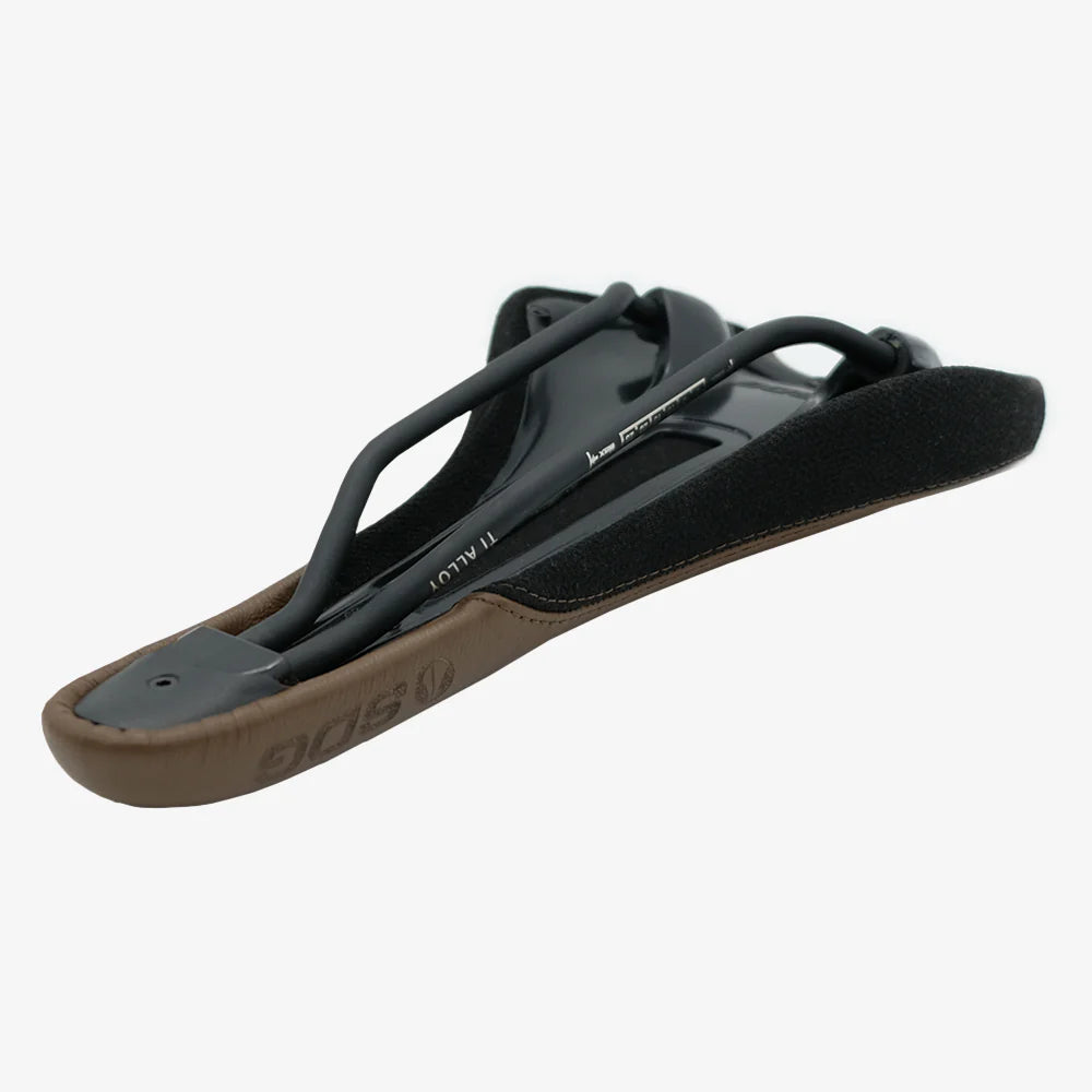 Zadel SDG RADAR MTN Rails Titanium-Aluminium Bruin/Zwart