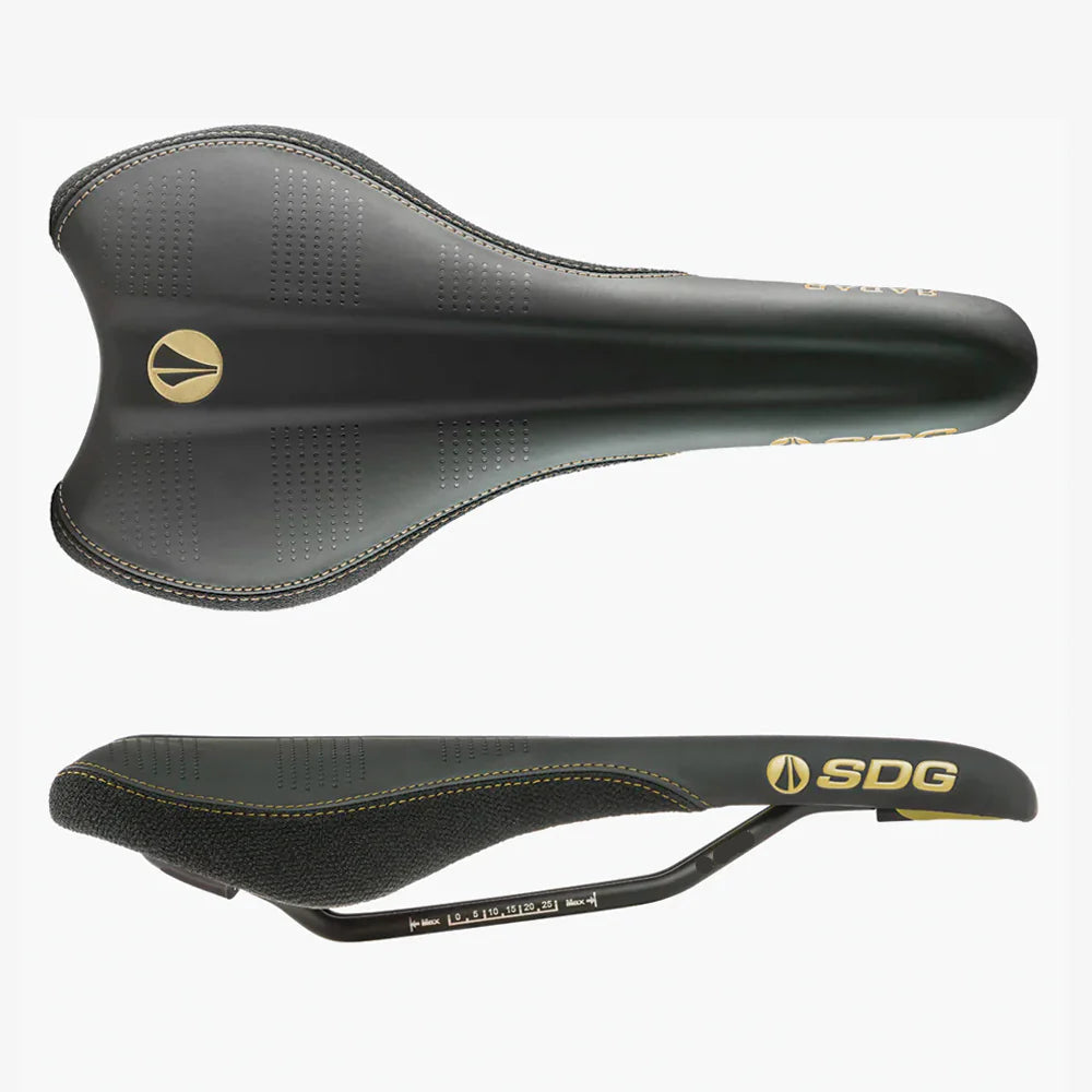 SDG RADAR MTN Rails Cr-Mo Zadel Zwart/Crème