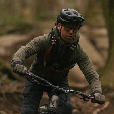 USWE MTB HYDRO 3 L Hydratatietas Zwart/Rood