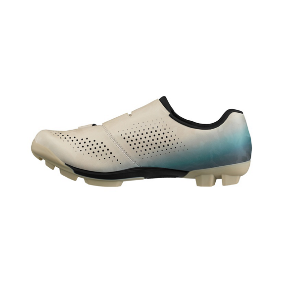 SHIMANO RX600 Beige/Blauw Gravel Schoenen