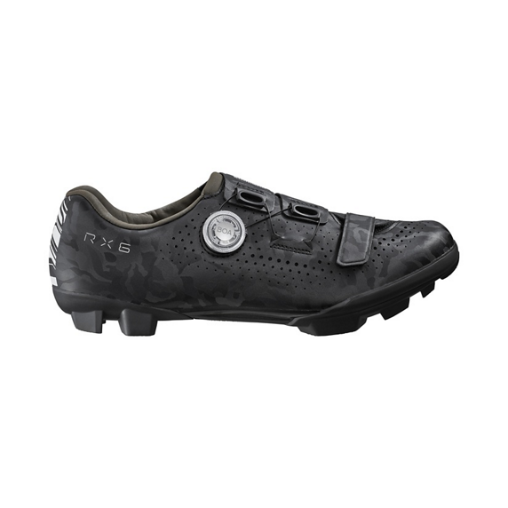 SHIMANO RX600 Grote Zwarte Gravel Schoenen