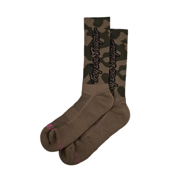 Troy Lee Design PERFORMANCE SCRUBLAND Camouflage Khaki Sokken