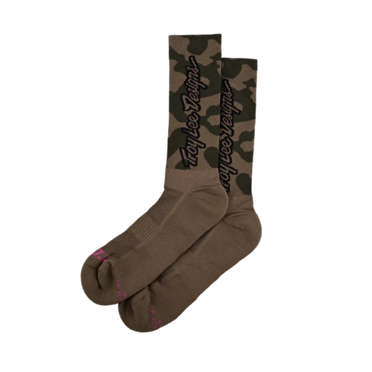 Troy Lee Design PERFORMANCE SCRUBLAND Camouflage Khaki Sokken