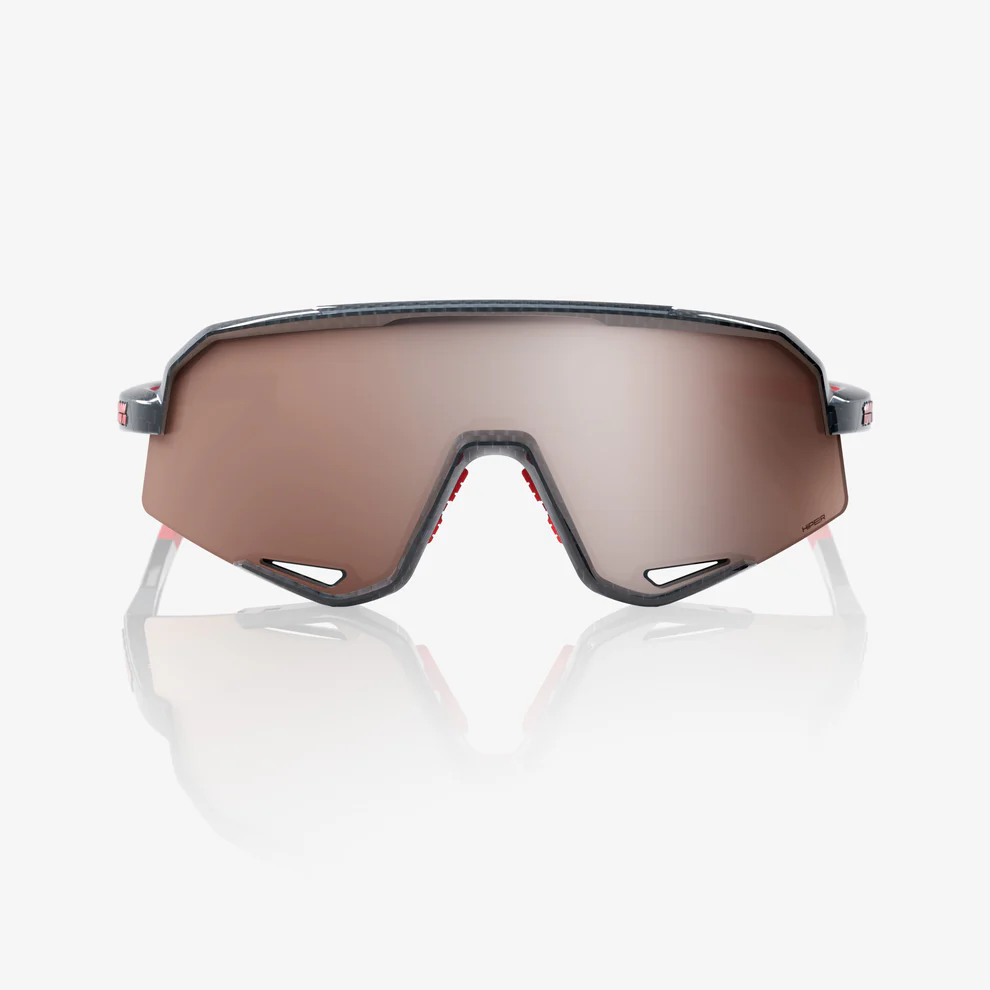 100% SLENDALE Black Carbon Hiper Mirror Silver Bril