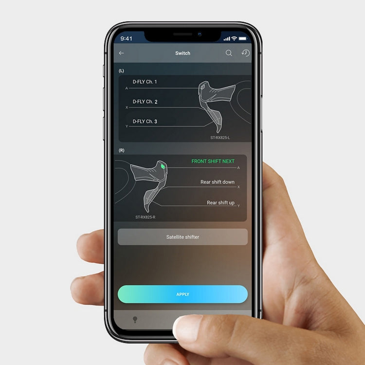 SHIMANO GRX RX825 Mono linkerhendel en voorremklauw