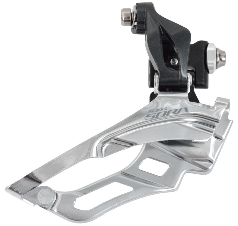 SHIMANO SORA 3030 3x9V gesoldeerd op voorderailleur