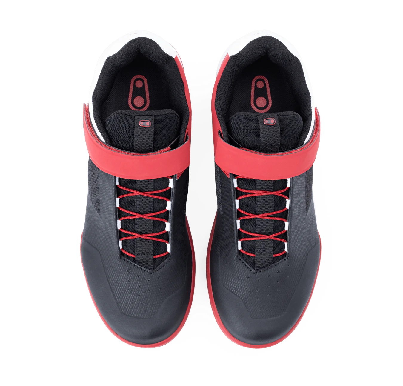 CRANKBROTHERS STAMP SPEED LACE FLAT MTB Schoenen Zwart/Rood/Wit