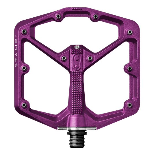 Platte pedalen CRANKBROTHERS STAMP 7 Groot Violet