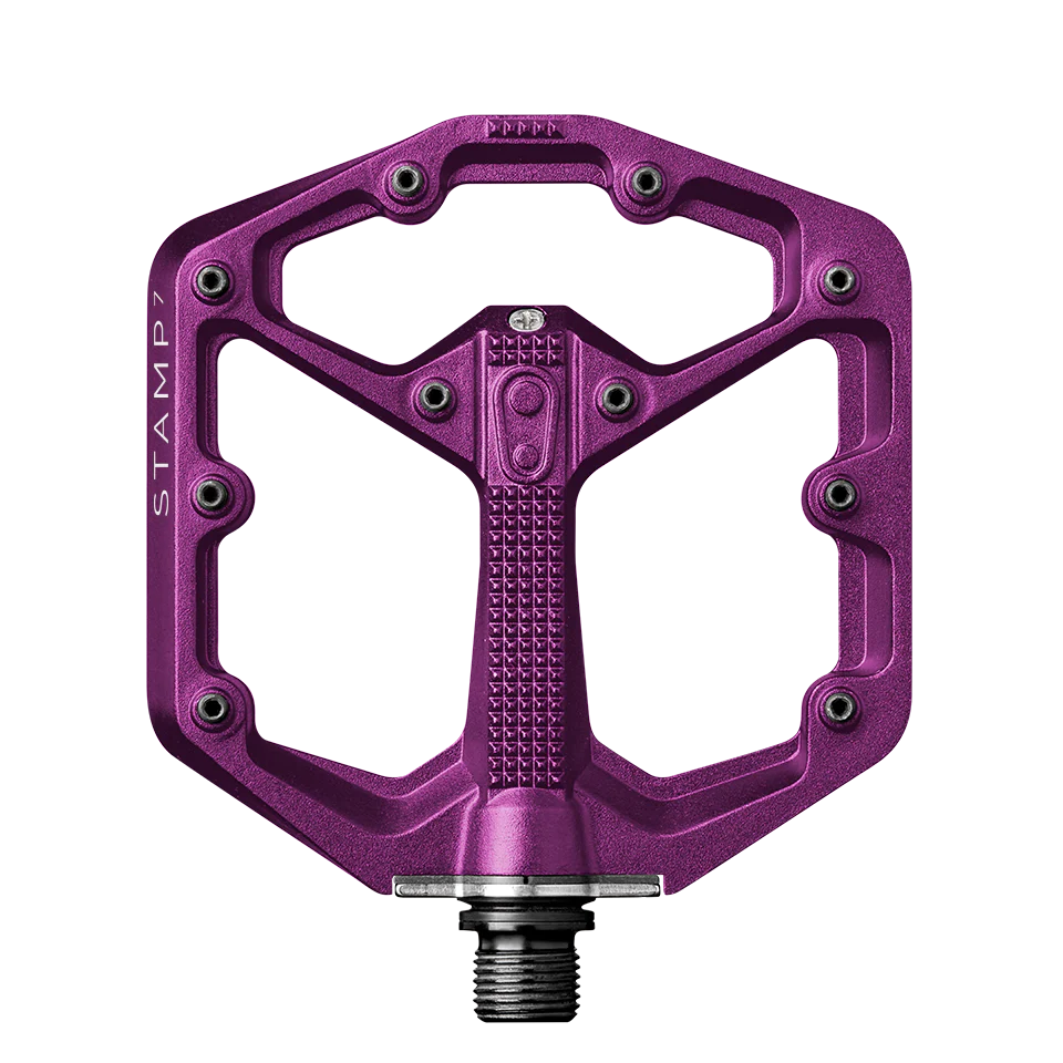 Platte pedalen CRANKBROTHERS STAMP 7 Klein Violet