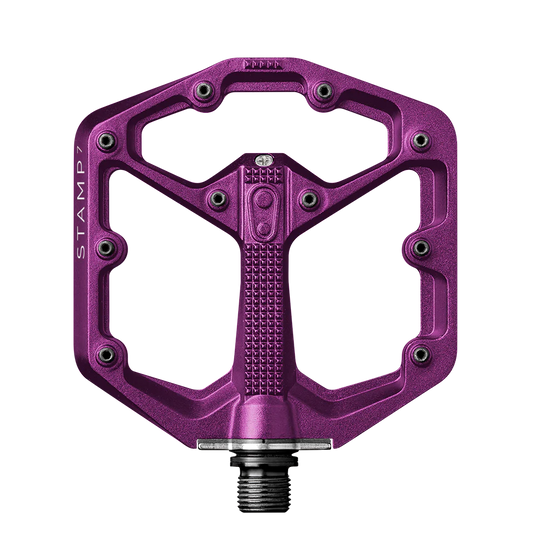 Platte pedalen CRANKBROTHERS STAMP 7 Klein Violet