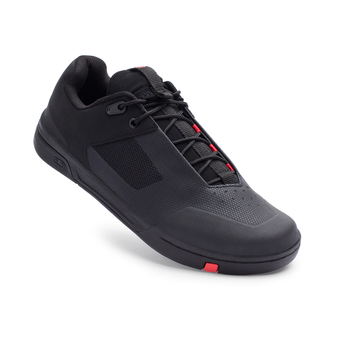 CRANKBROTHERS STAMP LACE FLAT MTB Schoenen Zwart/Rood