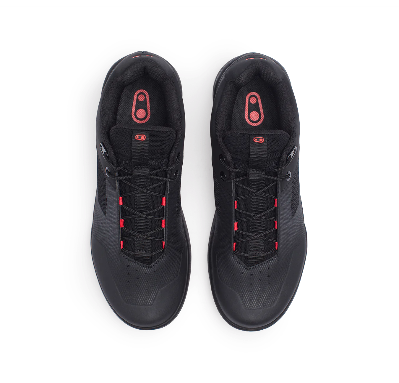 CRANKBROTHERS STAMP LACE FLAT MTB Schoenen Zwart/Rood