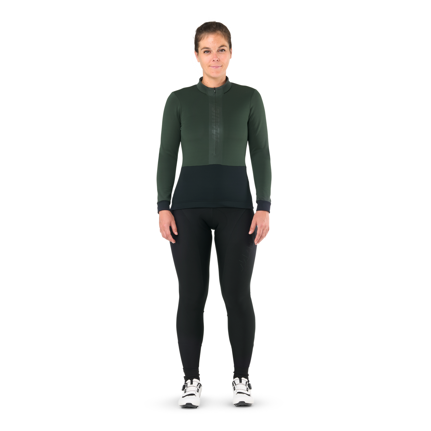 MAVIC KSYRIUM THERMO Dames Lange Mouw Jersey Groen