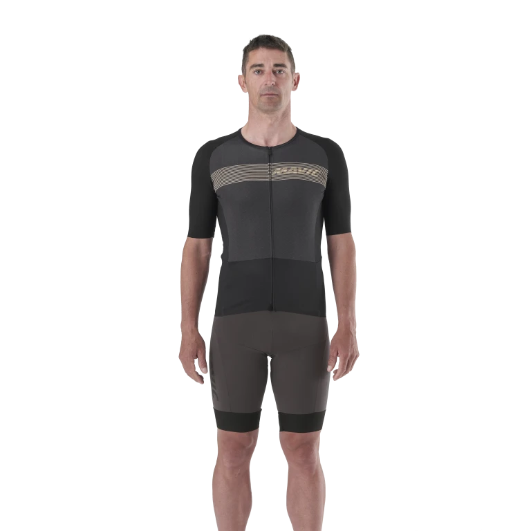 MAVIC COSMIC Korte Mouw Jersey Zwart