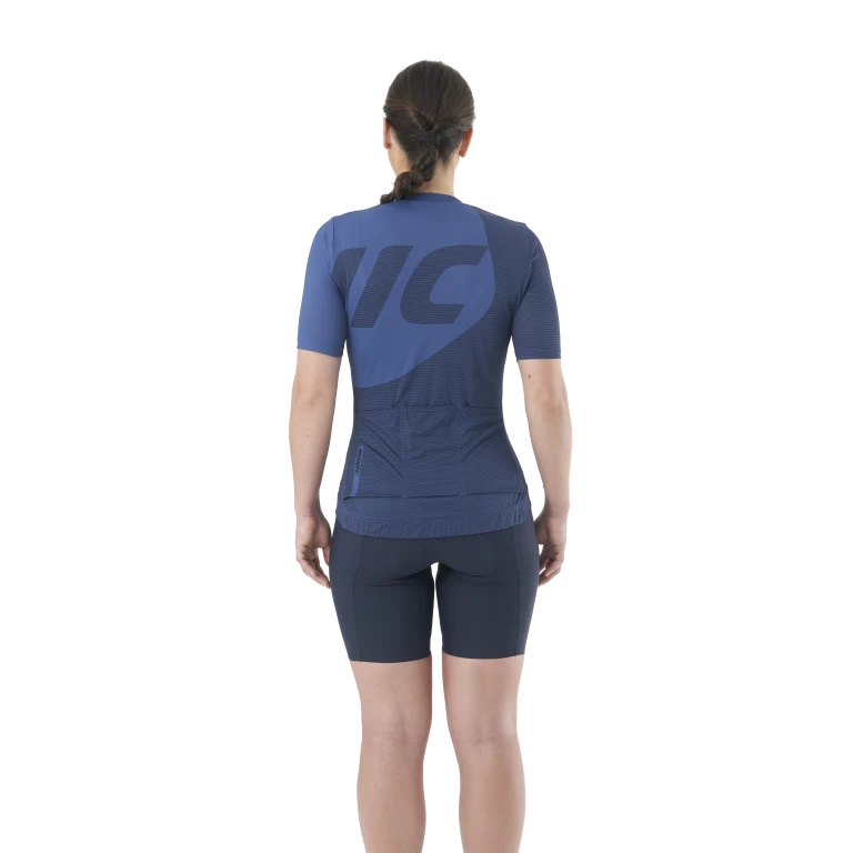 Dames MAVIC ICON GRAPHIC Korte Mouw Jersey Blauw