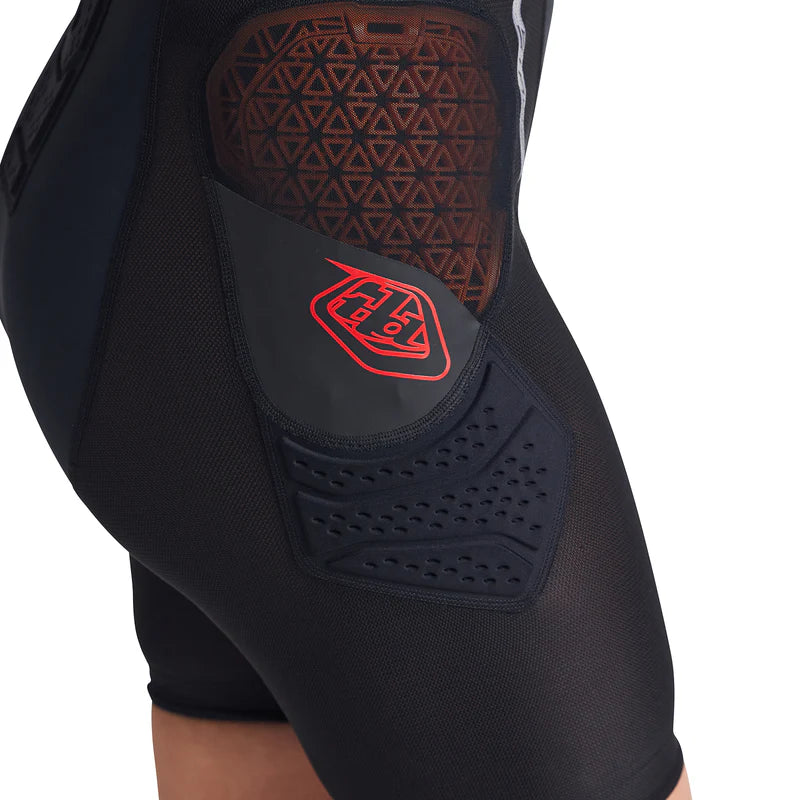 TROY LEE DESIGNS STAGE GHOST D3O Beschermende Short Zwart 2026