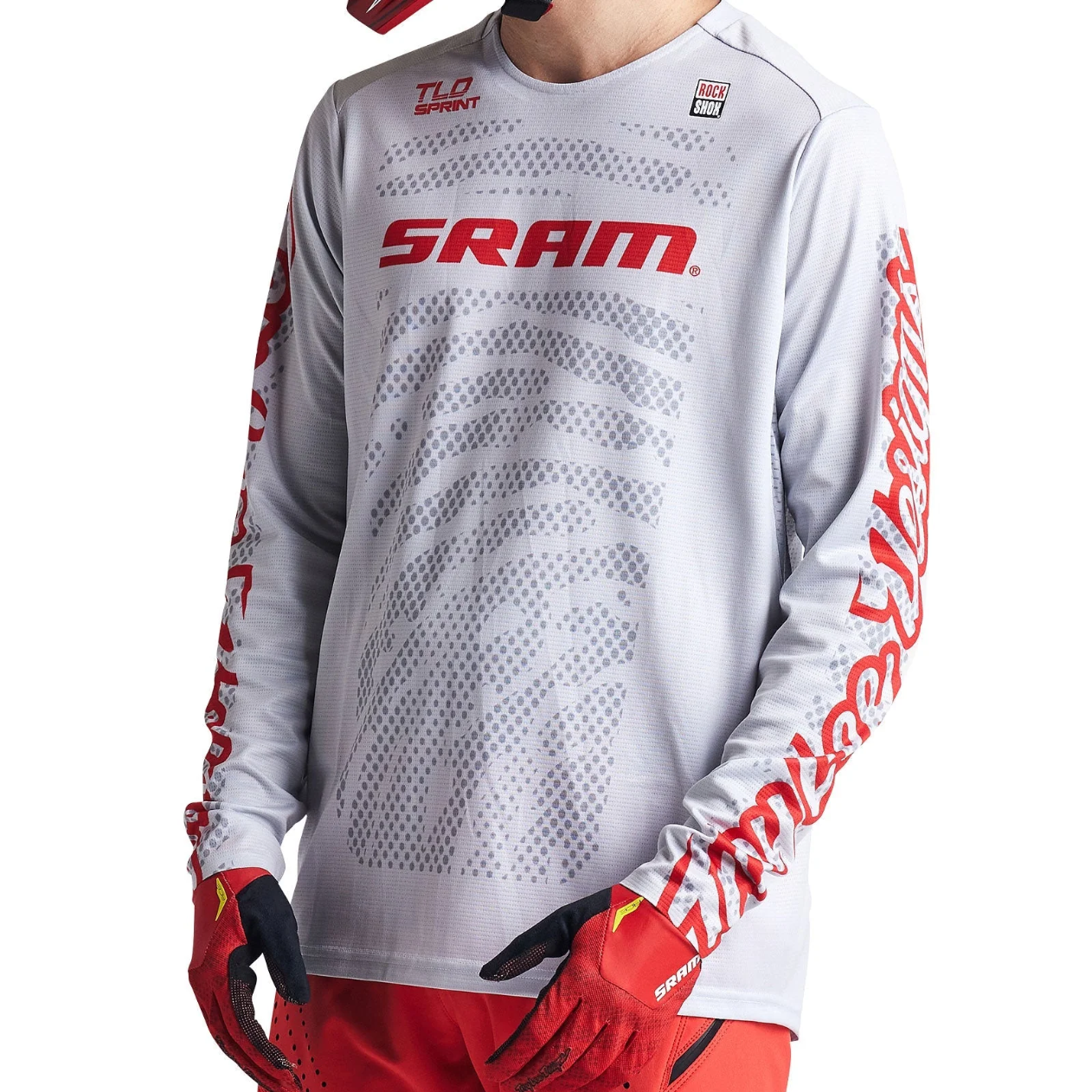 TROY LEE DESIGNS SPRINT SRAM Lange Mouw Trui Wit