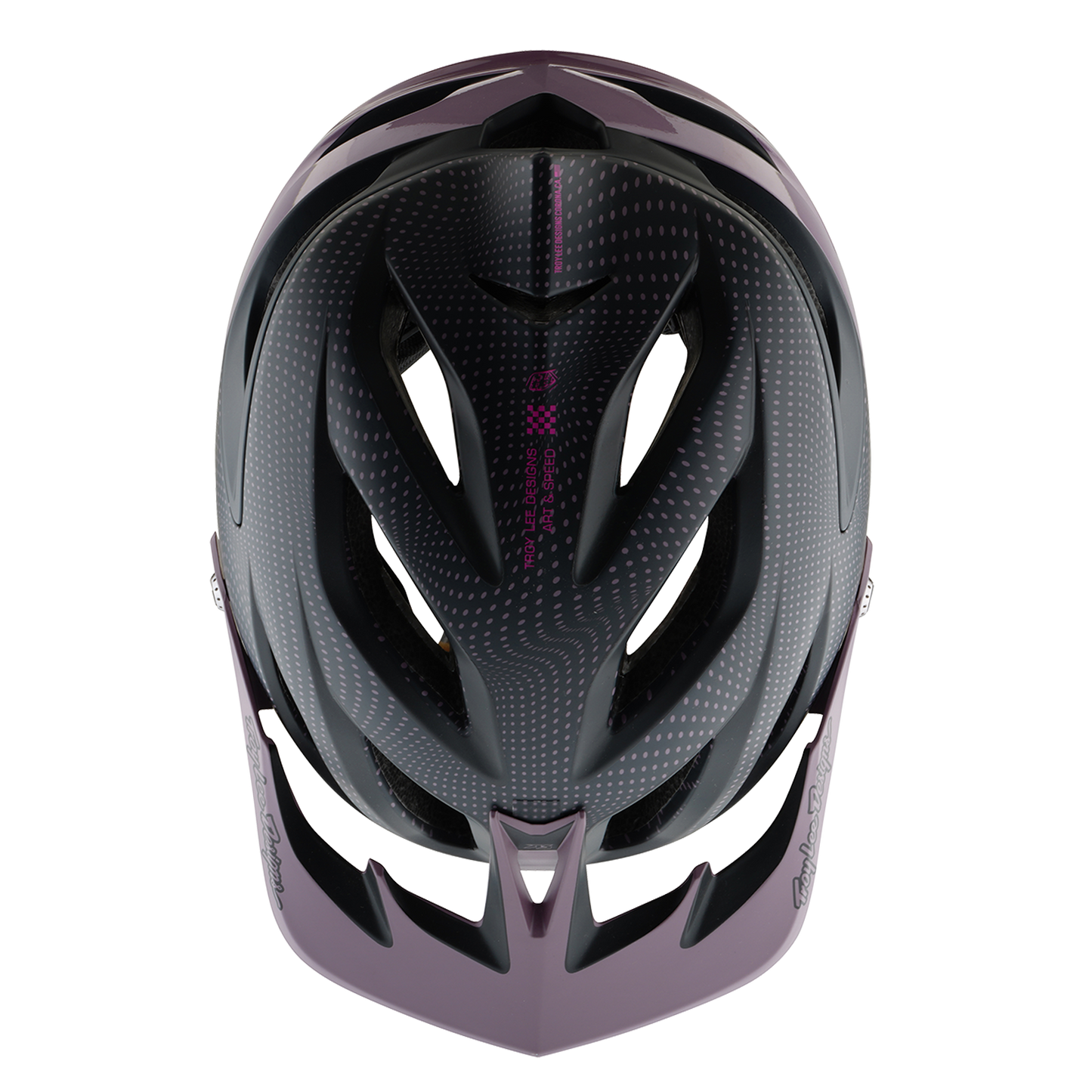 MTB Helm Troy Lee Design A3 MIPS HALO Paars