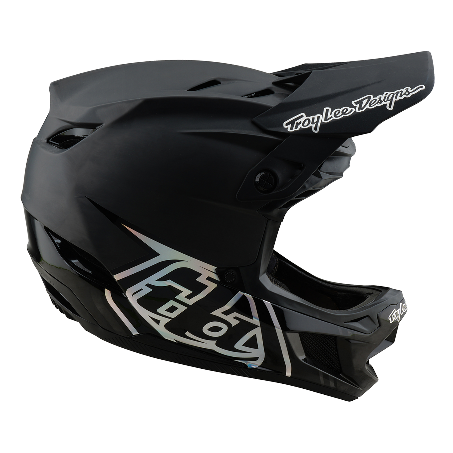 Troy Lee Design D4 CARBON MIPS MTB Helm Zwart