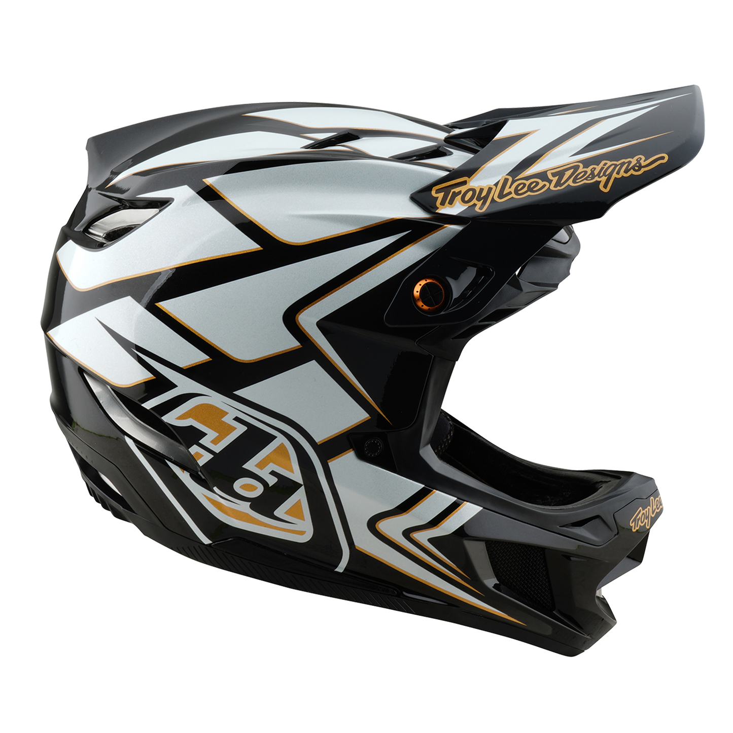 Troy Lee Design D4 COMPOSITE MIPS GHOSTWING MTB Helm Wit