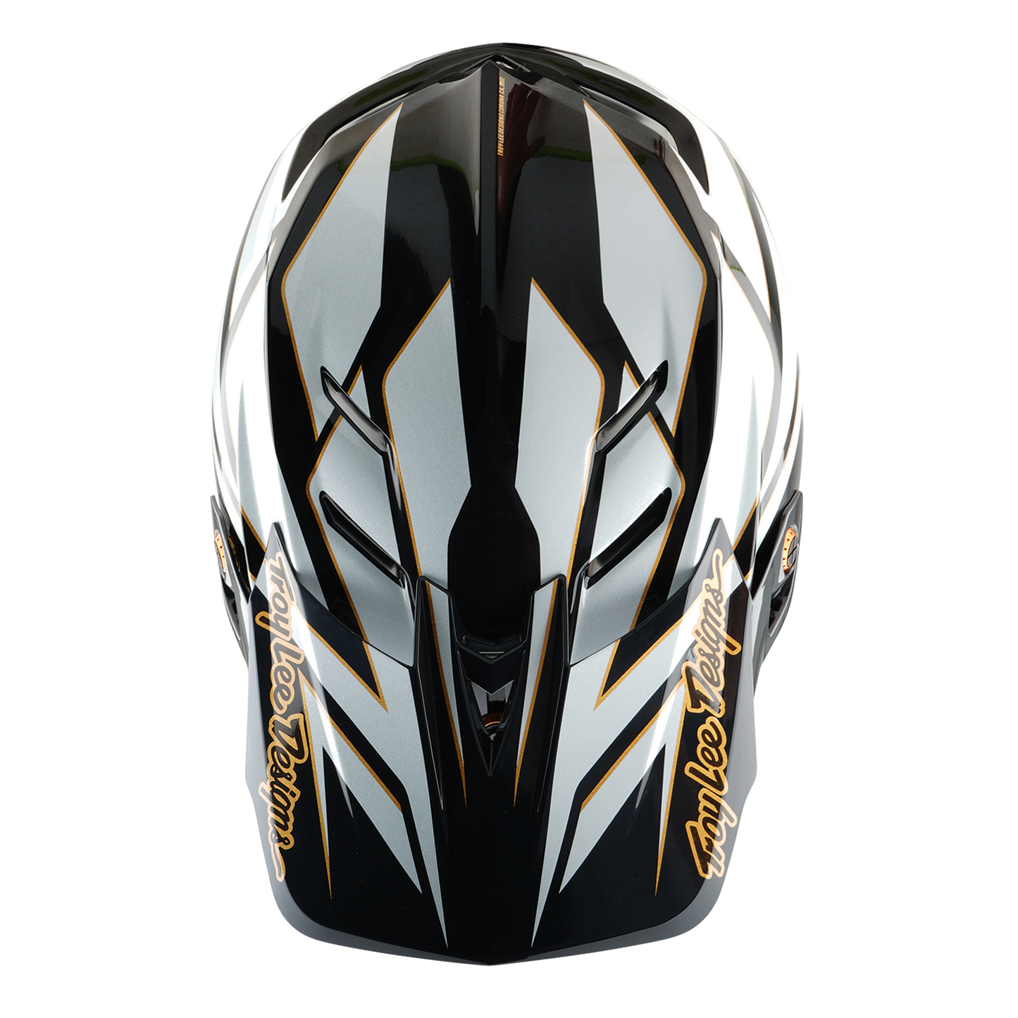 Troy Lee Design D4 COMPOSITE MIPS GHOSTWING MTB Helm Wit