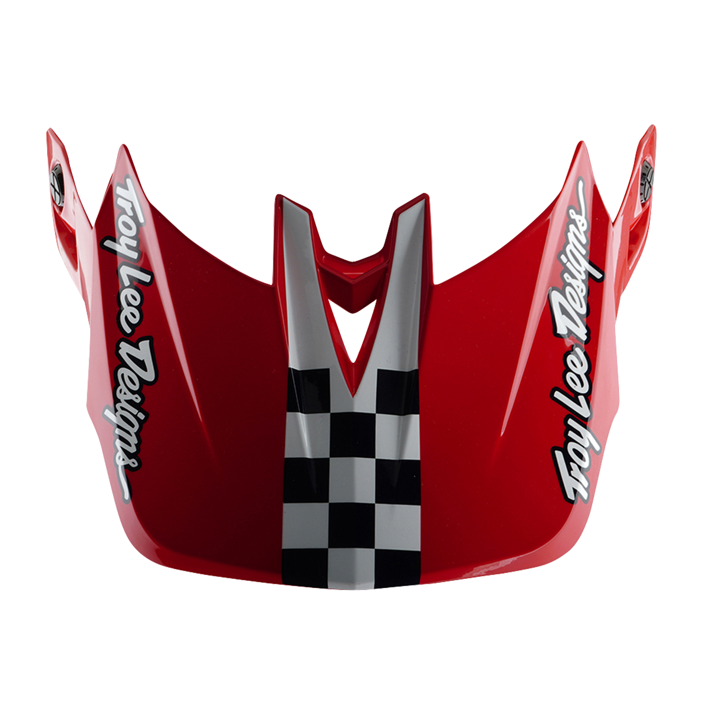 TROY LEE DESIGNS D4 POLYACRYLITE FIFTY 50 MTB Helm Wit/Rood 2025