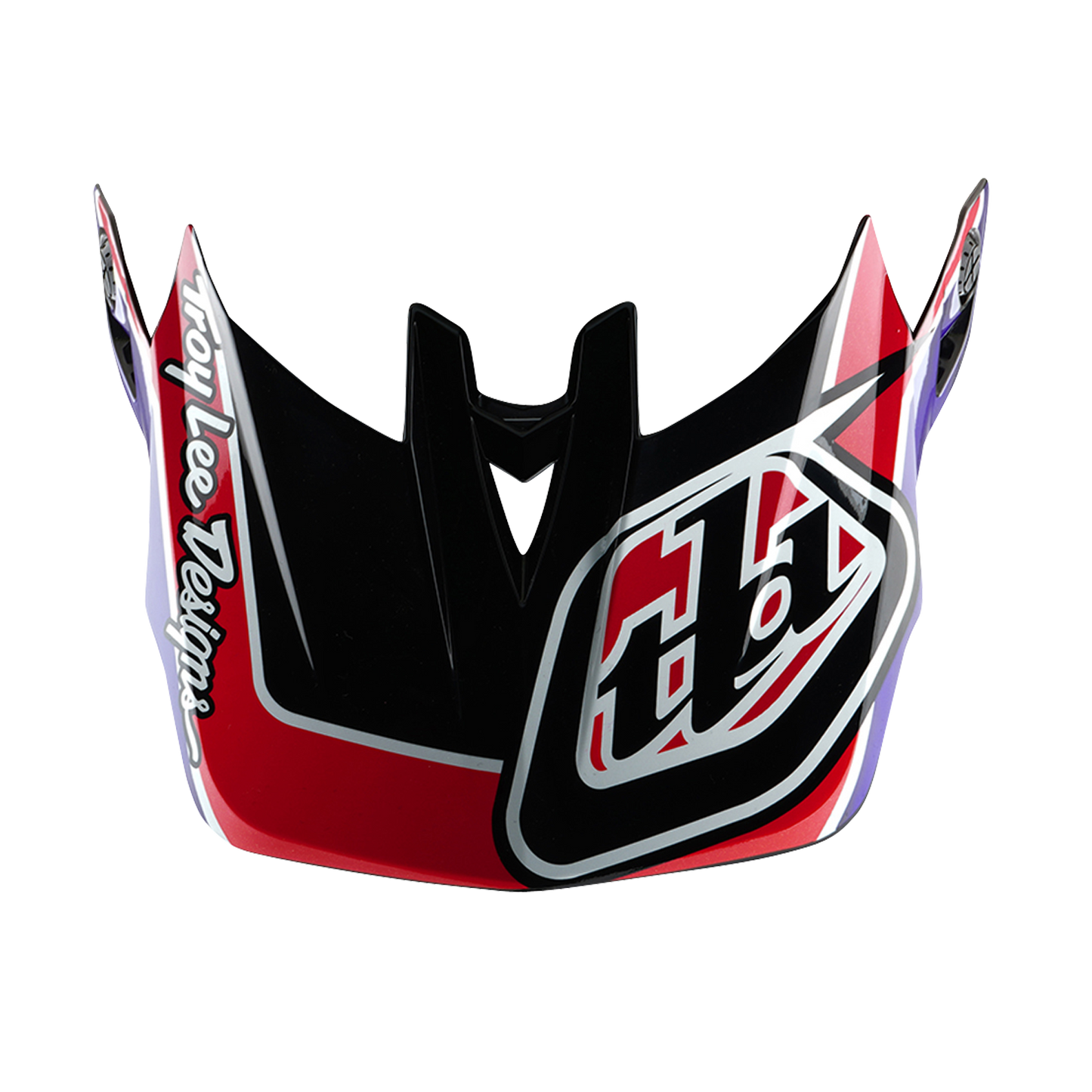 Troy Lee Design D4 POLYACRYLITE MIPS LINEAR MTB Helm Zwart
