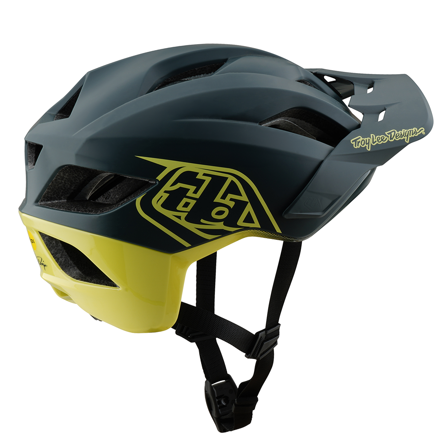 TROY LEE DESIGNS FLOWLINE SE MIPS MTB Helm Grijs/Geel