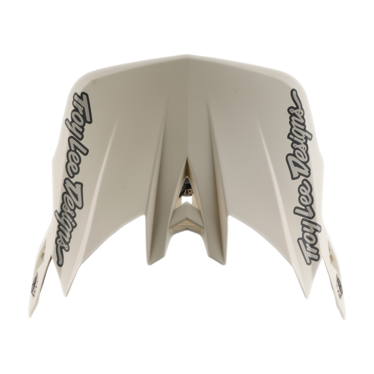 TROY LEE DESIGNS D4 COMPOSITE MIPS STEALTH PUMICE MTB Helm Wit