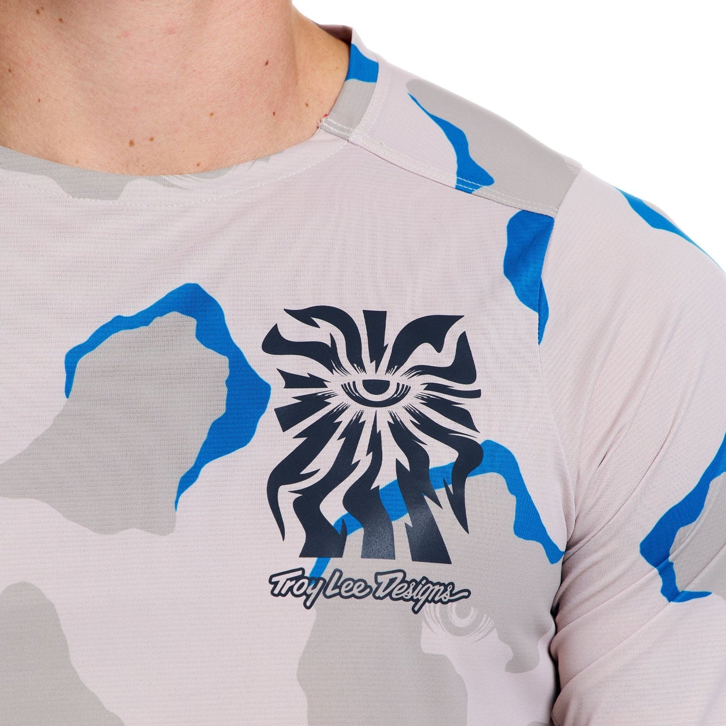 TROY LEE DESIGNS SKYLINE PRO FLOW CAMO Lange Mouw Puim Jersey