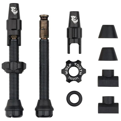 WOLF TOOTH CLIK VALVE Tubeless ventiel Zwart