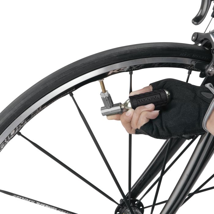 TOPEAK CO2 slagpin + 16g CO2 patroon met schroefdraad (x1)